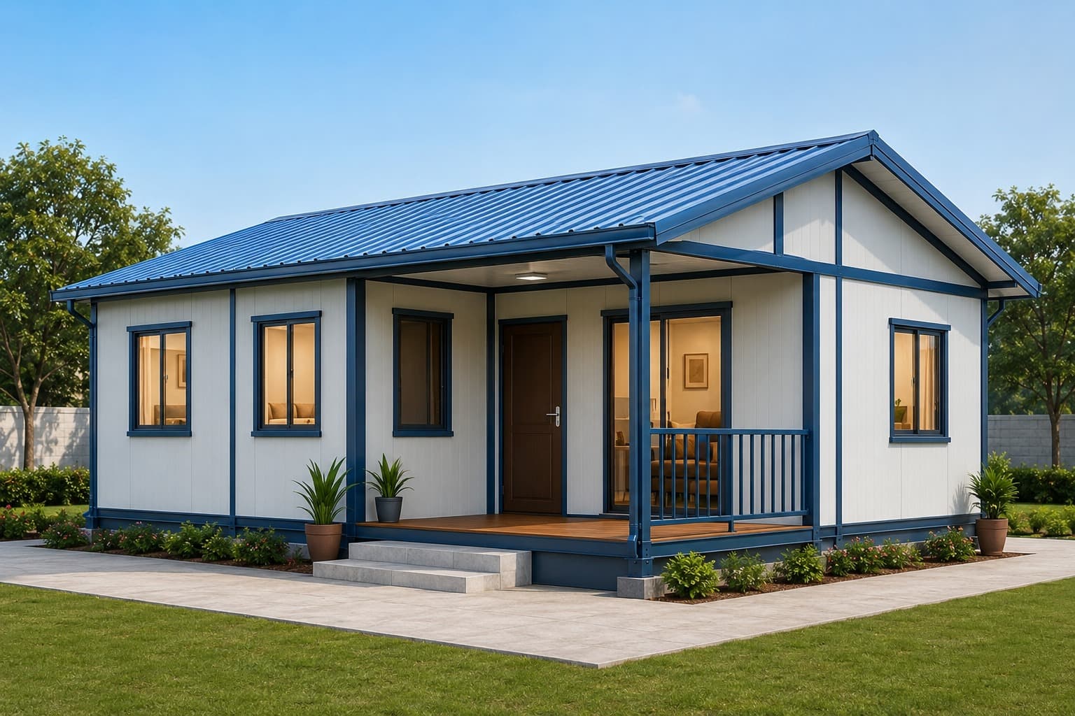 Portable PEB Residential Houses