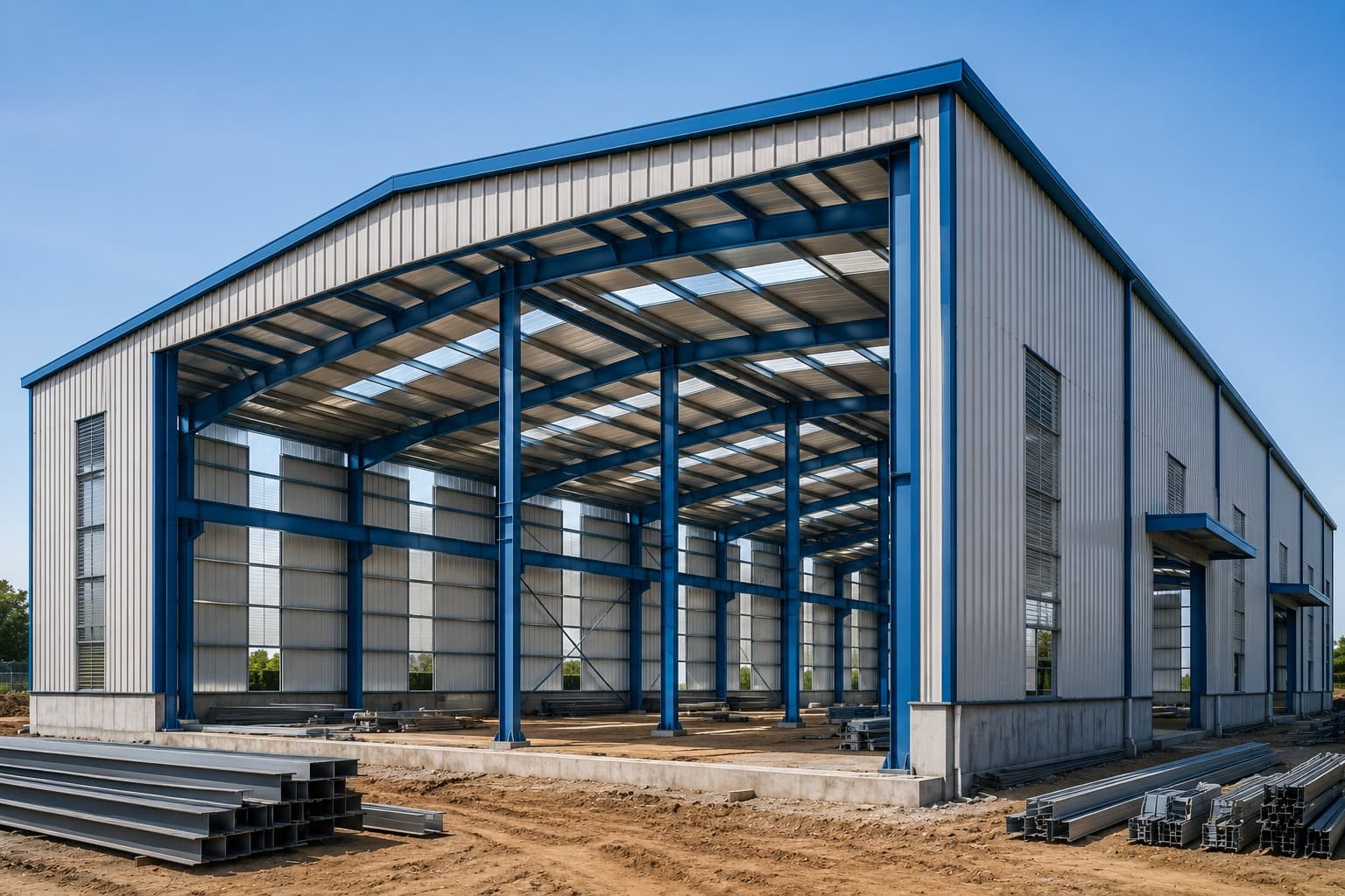 Large-Scale Industrial Shed