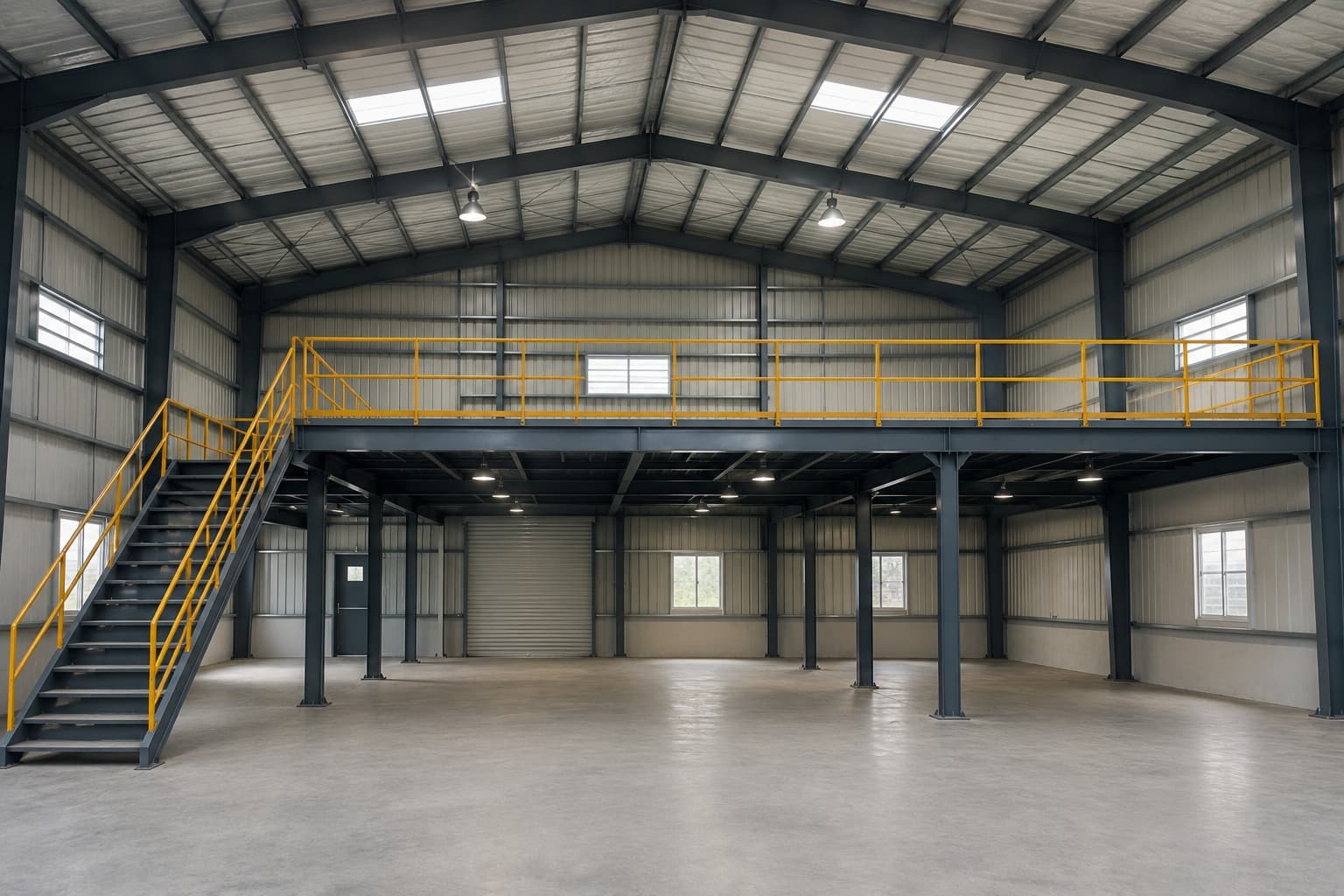 PEB Shed with Mezanine Flooring